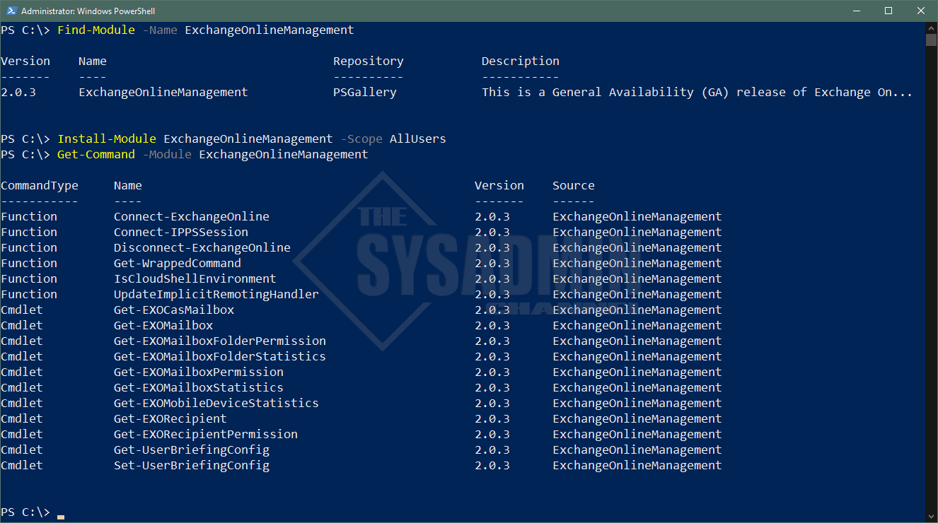 How To Connect To Exchange Online Via Powershell Install The Exchange Vrogue