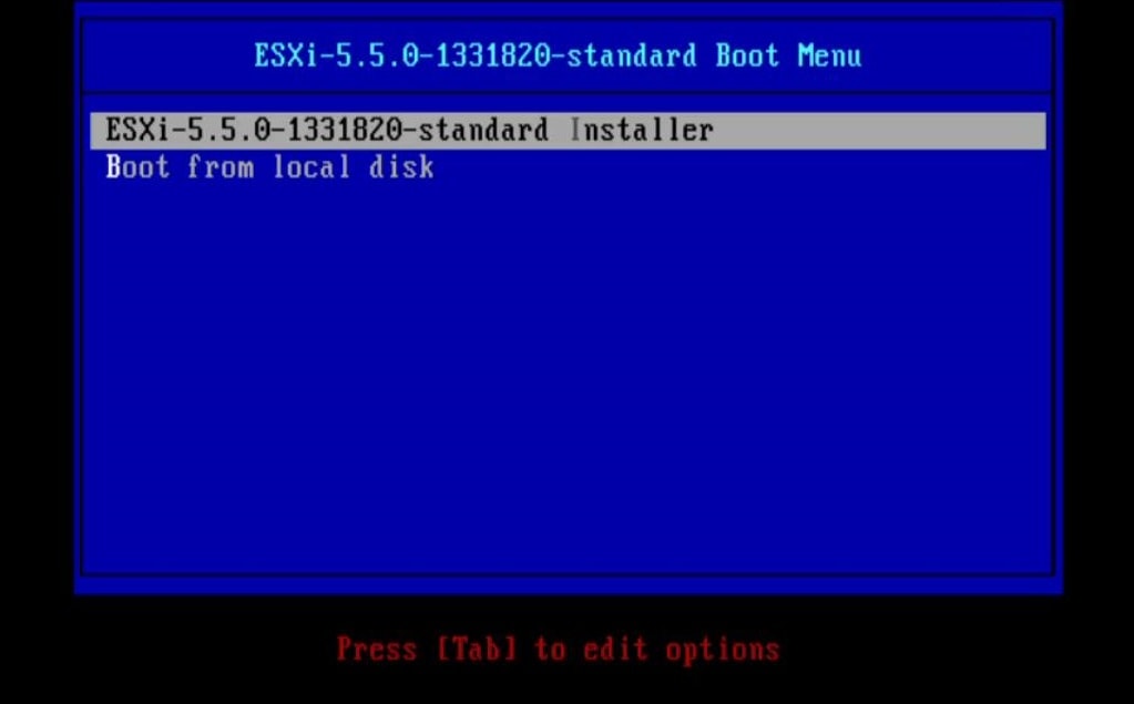 Install and Configure ESXi 5.5