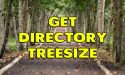 Get Directory Tree Size Using Powershell