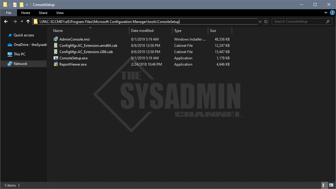 installing sccm