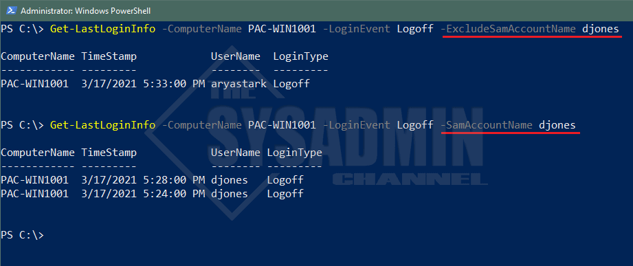 Get Computer Last Login Information Using Powershell get-computer-last-login-information-using-powershell