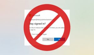 Stay Signed in Prompt - Feature