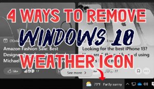 Remove Windows 10 Weather - Featured