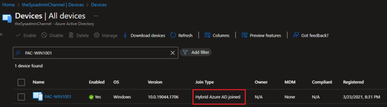 How To Enable Windows Hello for Business Cloud Trust
