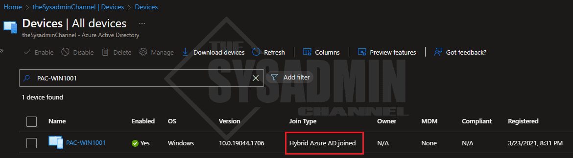 How To Enable Windows Hello for Business Cloud Trust