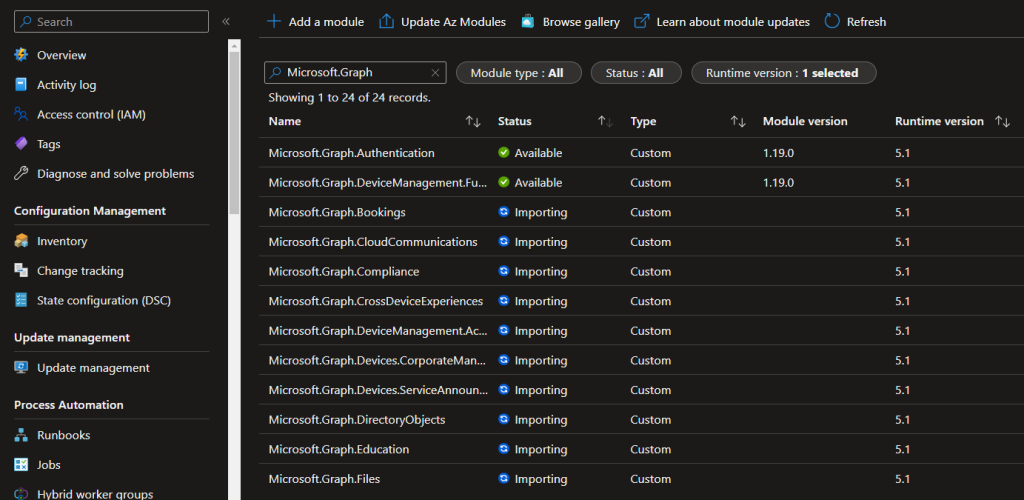 install module microsoft graph users authentication