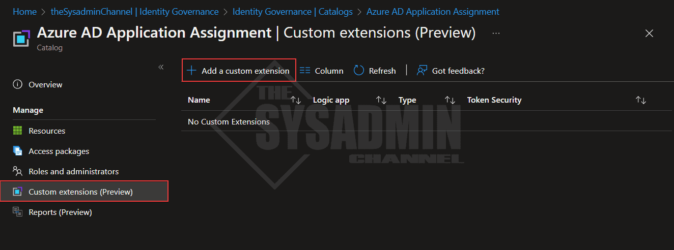Custom Extension 1