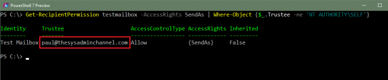 Find Account That Sent Emails From Shared Mailbox using PowerShell
