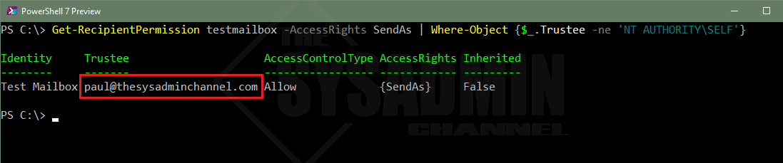 Find Account That Sent Emails From Shared Mailbox using PowerShell